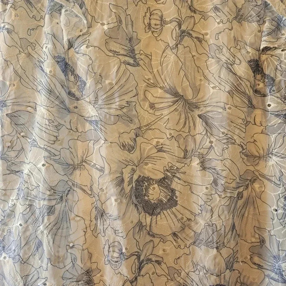 Joie Women's Eyelet Ruffle Floral Print Sundress Feminine Mini Dress Size M. - Picture 14 of 16